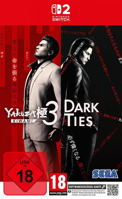 Yakuza Kiwami 3 & Dark Ties [uncut] (deutsch spielbar) (AT PEGI) (Nintendo Switch 2) inkl. Bonus DLC
