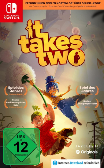 It Takes Two (deutsch spielbar) (DE USK) (Nintendo Switch)