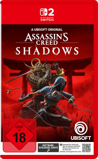 Assassin's Creed Shadows [uncut] (deutsch spielbar) (AT PEGI) (Nintendo Switch 2)