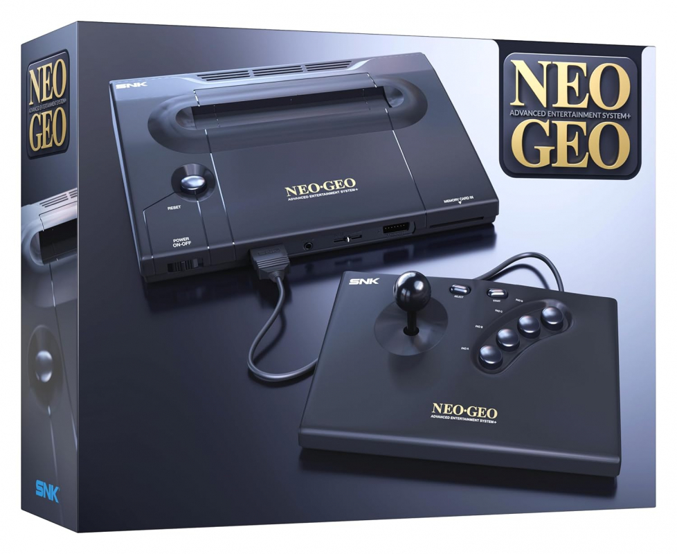 NEO GEO AES+ Konsole inkl. Arcade-Stick & Netzteil [neu]