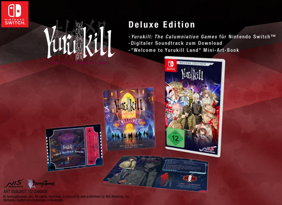 Yurukill The Calumniation Games Deluxe Edition (deutsch) (DE USK) (Nintendo Switch)