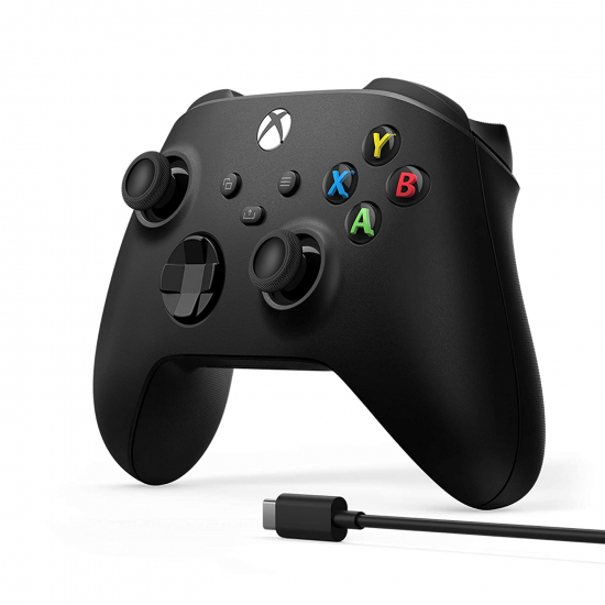 Microsoft Xbox Series Wireless Controller M, schwarz (XBOX Series S/X/One/PC) [Verpackungsschaden]