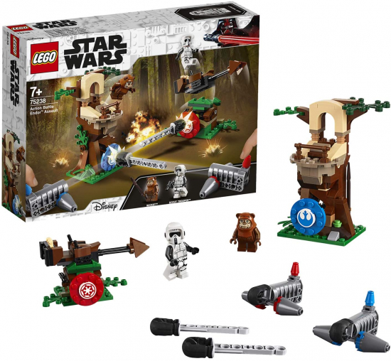 LEGO Star Wars 75238 Action Battle Endor Attacke [neu]