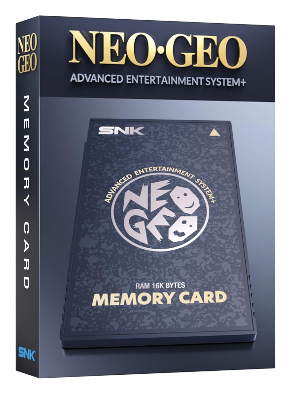 NEO GEO AES+ Memory Card schwarz/black [neu]