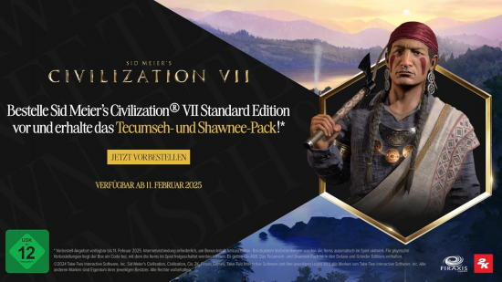 Civilization 7 (deutsch spielbar) (AT PEGI) (XBOX Series X) inkl. Tecumseh- und Shawnee-Pack DLC