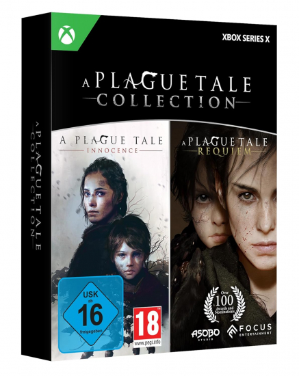 A Plague Tale Collection (Innocence & Requiem) [uncut] (deutsch spielbar) (AT PEGI) (XBOX Series X) inkl. Steelbook / Protector Pack DLC