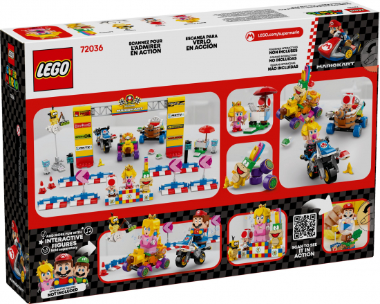 LEGO® Super Mario 72036 Mario Kart™ – Baby Peach & Grand Prix–Set [neu]