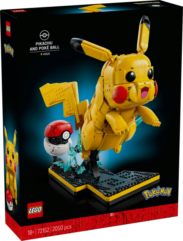LEGO® Pokémon 72152 Pikachu und Pokéball [neu]