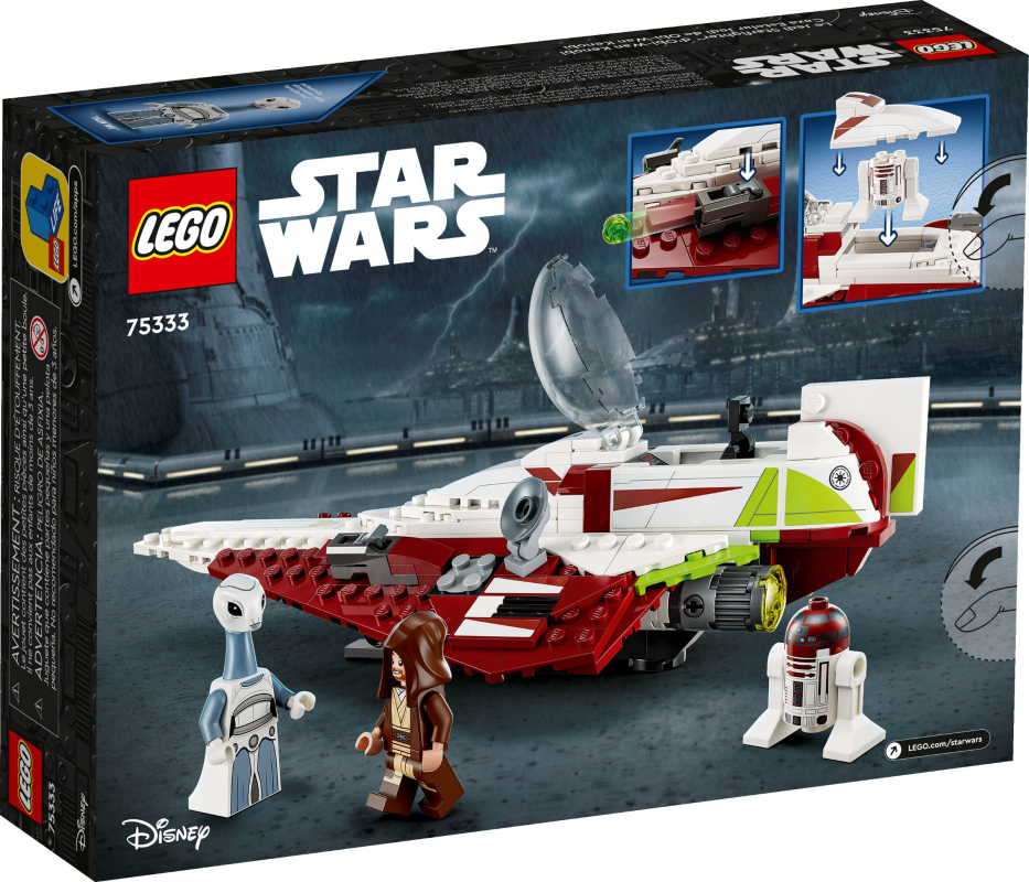 Preview: LEGO® Star Wars 75333 Obi-Wan Kenobis Jedi Starfighter™ [neu]