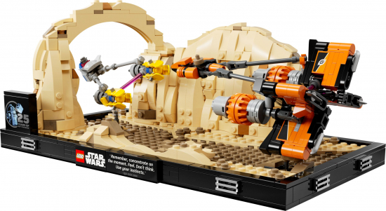 Preview: LEGO® Star Wars 75380 Podrennen in Mos Espa – Diorama [neu]