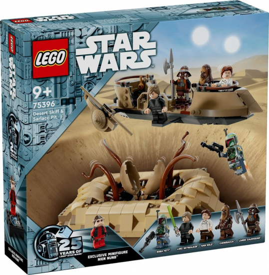 LEGO® Star Wars 75396 Wüsten-Skiff und Sarlacc-Grube [neu]