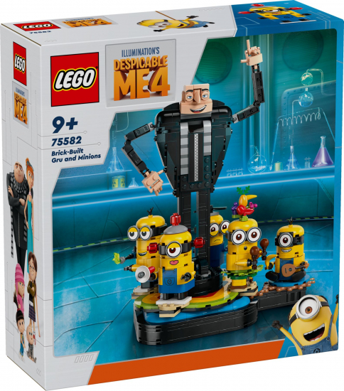 LEGO® Minions: Despicable Me 4 75582 Gru und die Minions aus LEGO® Steinen [neu]