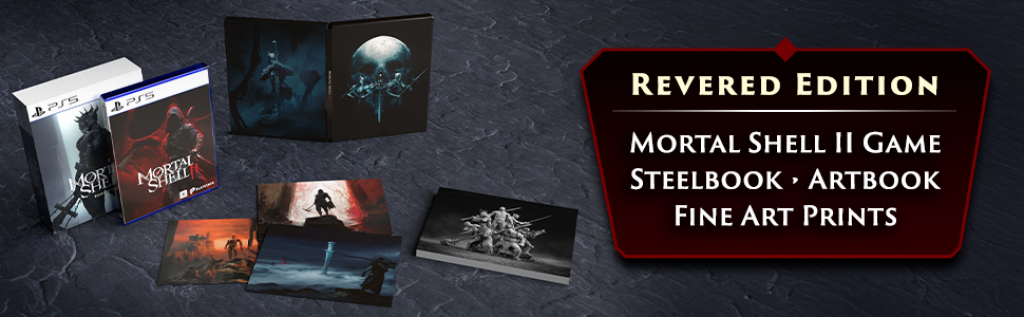 Preview: Mortal Shell 2 Revered Steelbook Edition [uncut] (deutsch spielbar) (EU PEGI) (PS5)