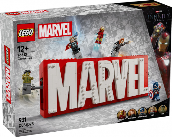 LEGO® Super Heroes 76313 MARVEL Logo & Minifiguren [neu]