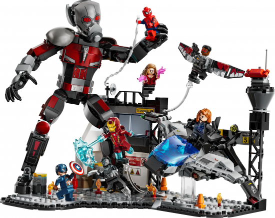 LEGO® Super Heroes 76314 Captain America: Civil War Actionduell [neu]