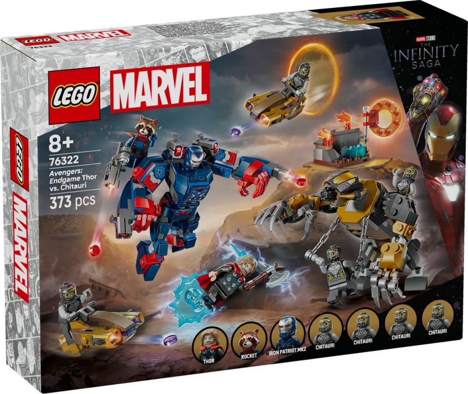 LEGO® Super Heroes 76322 Avengers: Endgame Thor vs. Chitauri [neu]