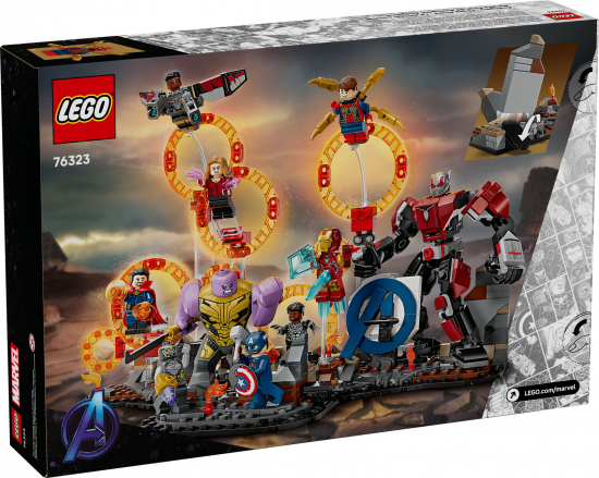 Preview: LEGO® Super Heroes 76323 Avengers: Endgame Letzter Showdown [neu]