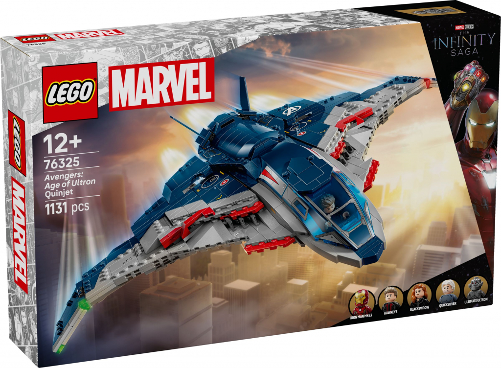 LEGO® Super Heroes 76325 Avengers: Age of Ultron Quinjet [neu]