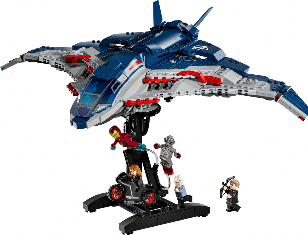 Preview: LEGO® Super Heroes 76325 Avengers: Age of Ultron Quinjet [neu]