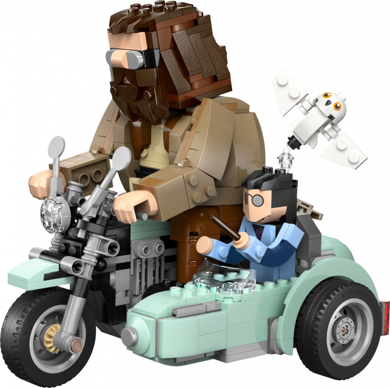 Preview: LEGO® Harry Potter 76443 Hagrids und Harrys Motorradtour [neu]