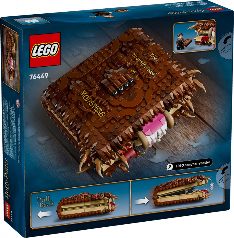 Preview: LEGO® Harry Potter 76449 Beißendes Monsterbuch der Monster [neu]