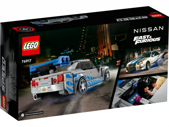 LEGO® Speed Champions 76917 2 Fast 2 Furious – Nissan Skyline GT-R (R34) [neu]