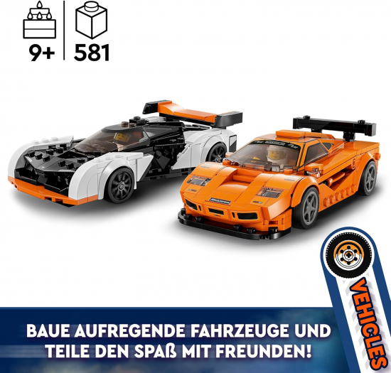 LEGO® Speed Champions 76918 McLaren Solus GT & McLaren F1 LM [neu]