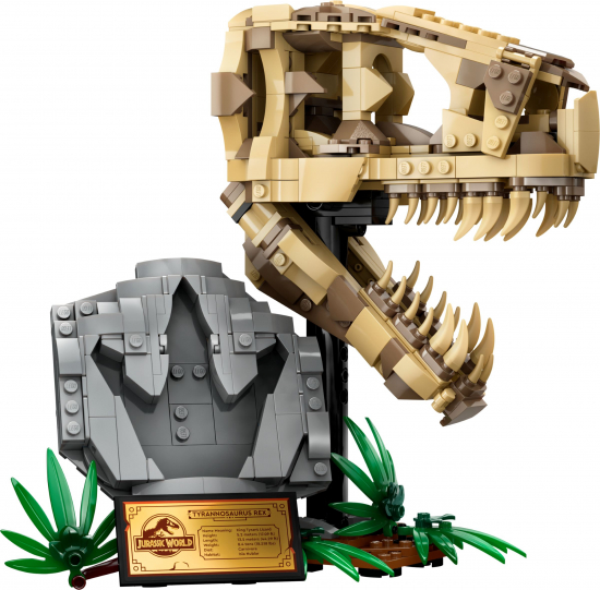 Preview: LEGO® Jurassic World 76964 Dinosaurier-Fossilien: T.-rex-Kopf [neu]