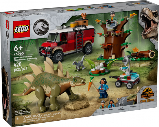 LEGO® Jurassic World 76965 Dinosaurier-Missionen: Entdeckung des Stegosaurus [neu]