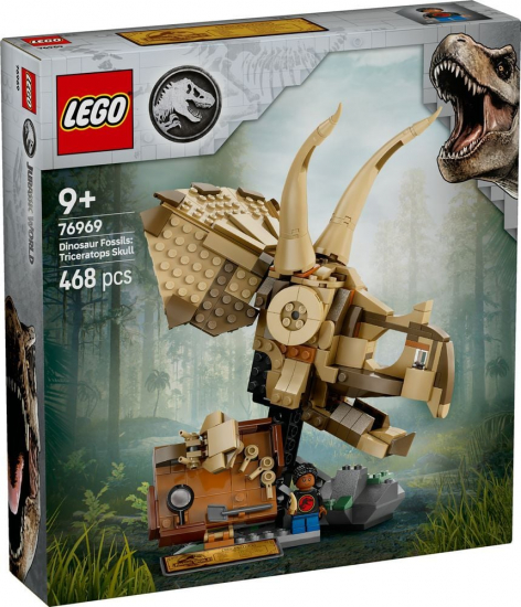 LEGO® Jurassic World 76969 Dinosaurier-Fossilien: Triceratops-Schädel [neu]