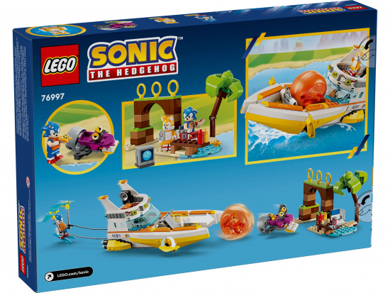 Preview: LEGO® Sonic the Hedgehog 76997 Tails’ Abenteuerboot [neu]