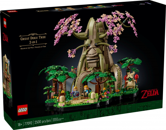 LEGO® 77092 The Legend of Zelda Gaming Breath of the Wild / Ocarina of Time Deku-Baum 2-in-1 [neu]