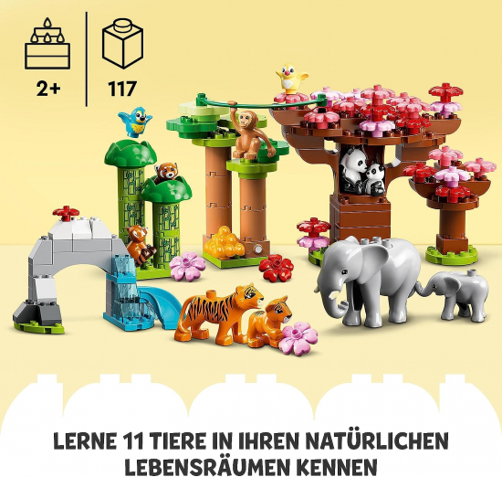 LEGO® Duplo 10974 Wilde Tiere Asiens [neu]