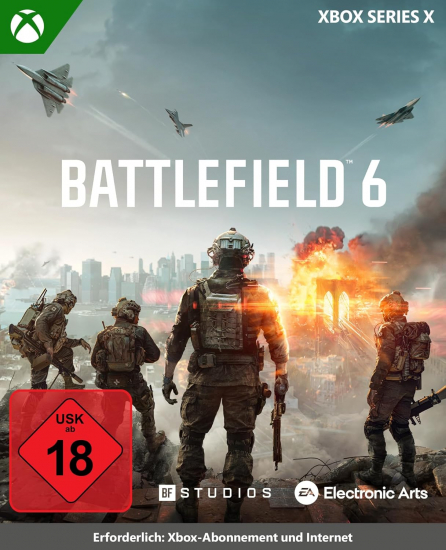 Battlefield 6 [uncut] (deutsch spielbar) (DE USK) (XBOX Series X) inkl. Tombstone-Pack