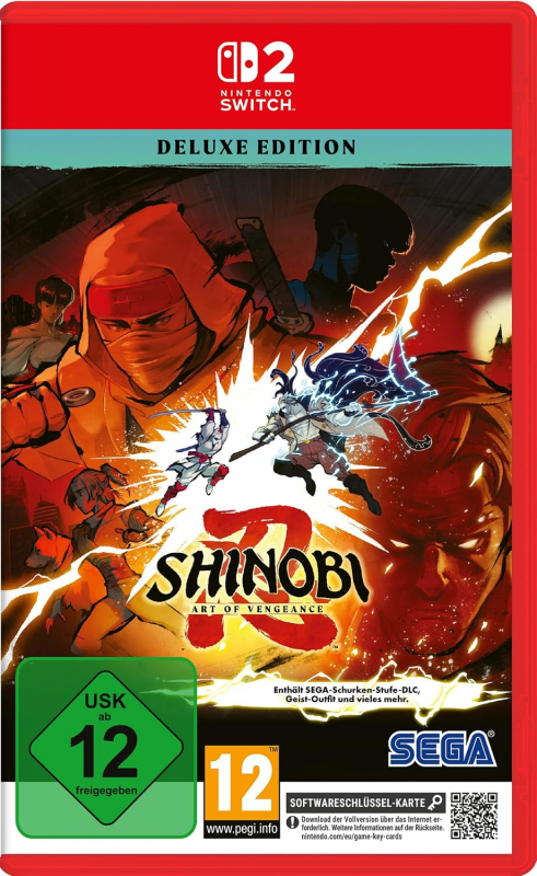 SHINOBI Art of Vengeance Deluxe Edition (deutsch spielbar) (AT PEGI) (Nintendo Switch 2)