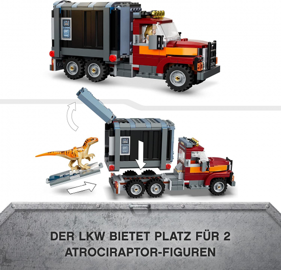 LEGO® Jurassic World 76948 T. Rex & Atrociraptor: Dinosaurier-Ausbruch [neu]