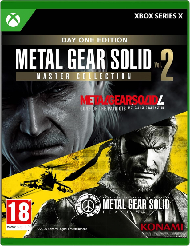 Metal Gear Solid Master Collection Volume 2 Day One Edition [uncut] (deutsch spielbar) (EU PEGI) (XBOX Series X)