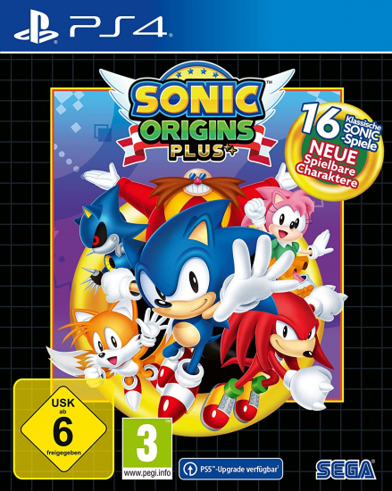 Sonic Origins Plus Limited Edition (deutsch spielbar) (AT PEGI) (PS4) inkl. Wendecover & Artbook