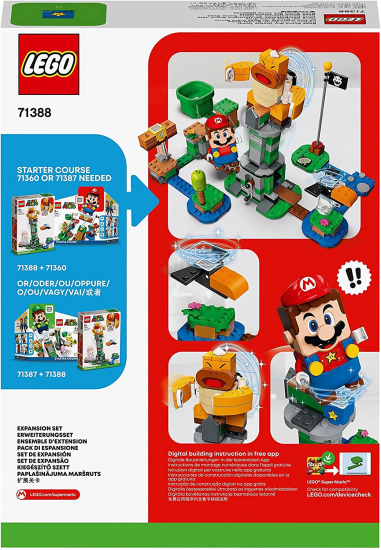 LEGO® Super Mario™ 71388 Kippturm mit Sumo-Bruder-Boss – Erweiterungsset [neu]