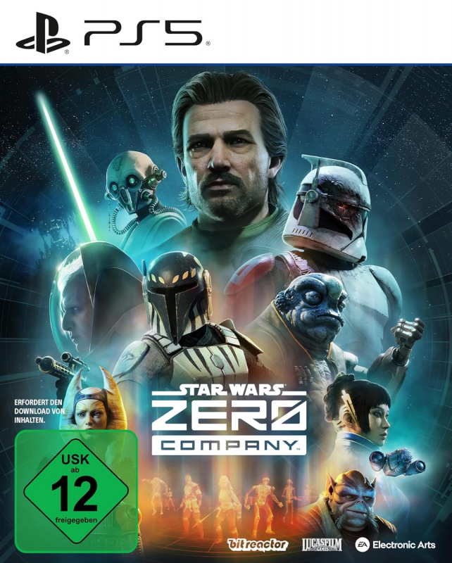 STAR WARS Zero Company (deutsch spielbar) (DE USK) (PS5) inkl. Kristalliner Astromech-Pack DLC
