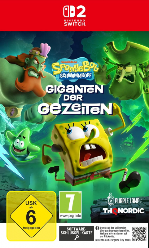 Spongebob Schwammkopf Giganten der Gezeiten (deutsch spielbar) (AT PEGI) (Nintendo Switch 2)