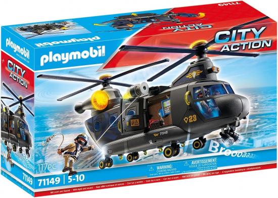 PLAYMOBIL City Action 71149 SWAT-Rettungshelikopter [neu]
