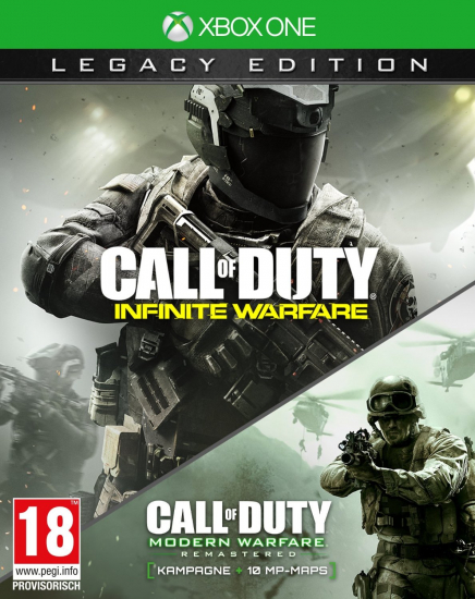Call of Duty Infinite Warfare Legacy Edition (deutsch spielbar) (AT PEGI) (XBOX ONE) inkl. Terminal Bonus-Map / Zombies in Spaceland