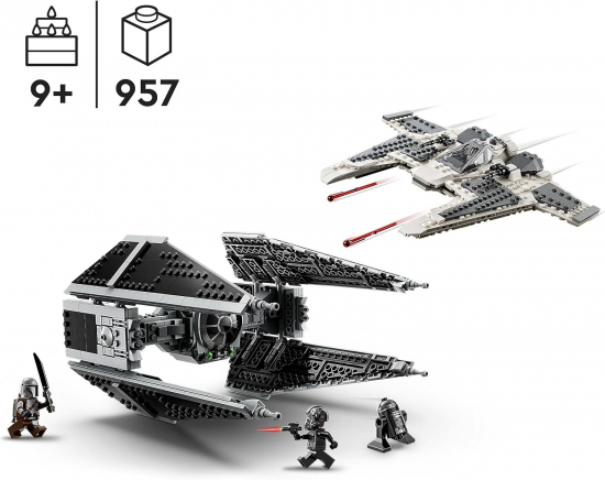 LEGO® Star Wars 75348 Mandalorianischer Fang Fighter vs. TIE Interceptor™ [neu]