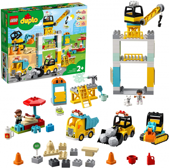 LEGO DUPLO 10933 Große Baustelle mit Licht und Ton [neu]