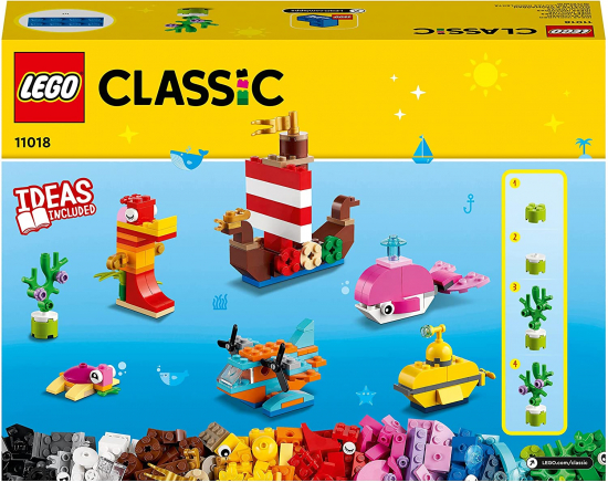 LEGO® Classic 11018 Kreativer Meeresspaß [neu]