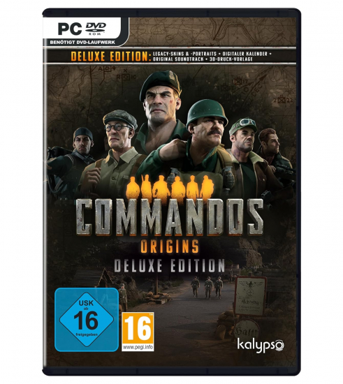 Commandos Origins Deluxe Edition [uncut] (deutsch spielbar) (AT PEGI) (PC DVD)