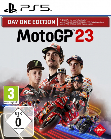 MotoGP 23 Day One Edition (deutsch spielbar) (AT PEGI) (PS5)