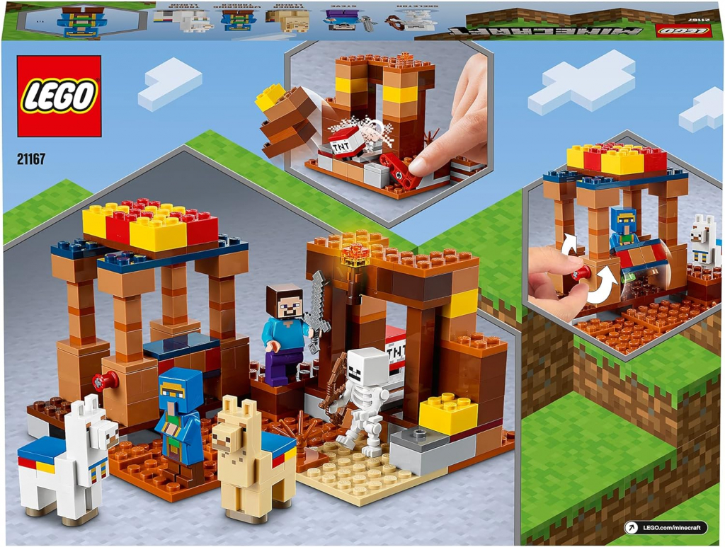 Preview: LEGO® Minecraft 21167 Der Handelsplatz [neu]