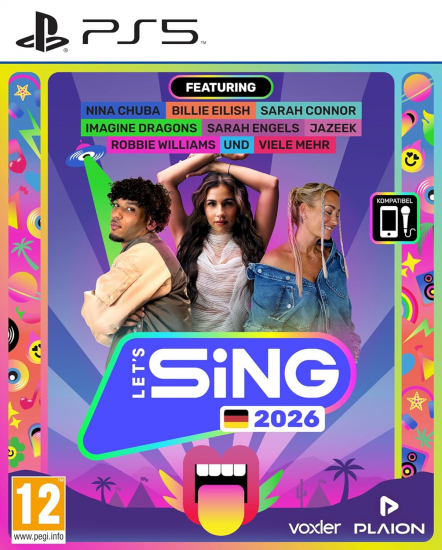 Let's Sing 2026 German Version (deutsch spielbar) (AT PEGI) (PS5)